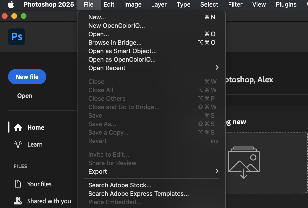 Compositing - Open as OCIO example